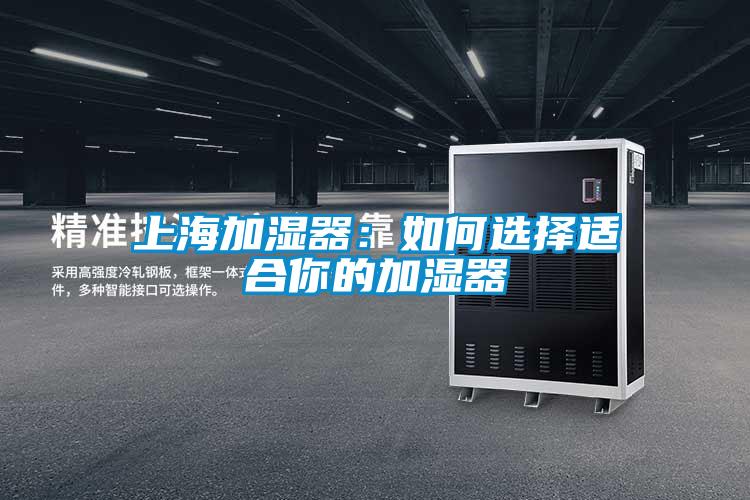 上海加湿器：如何选择适合你的加湿器