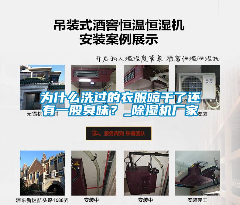 为什么洗过的衣服晾干了还有一股臭味？_草莓视频APP在线观看厂家