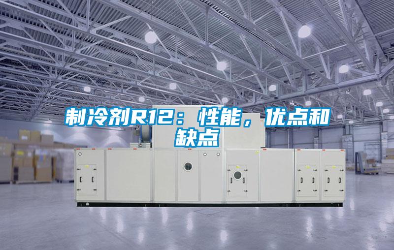 制冷剂R12：性能，优点和缺点
