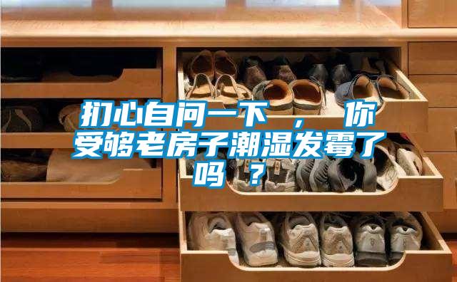 扪心自问一下 ， 你受够老房子潮湿发霉了吗 ？