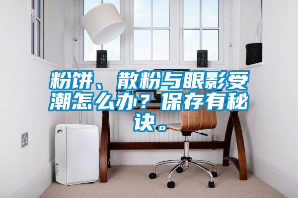 粉饼、散粉与眼影受潮怎么办？保存有秘诀。