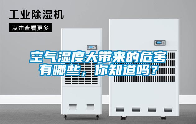 空气湿度大带来的危害有哪些，你知道吗？