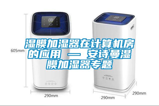 湿膜加湿器在计算机房的应用 — 草莓视频污污版湿膜加湿器专题