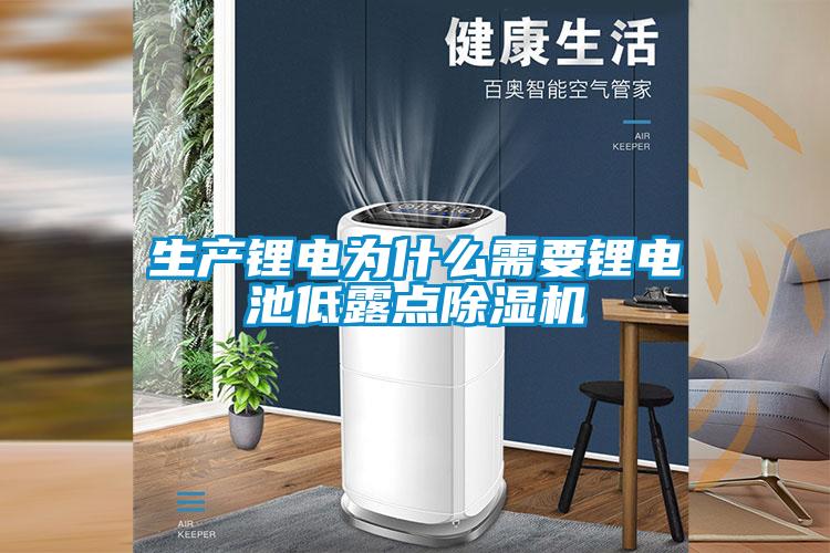 生产锂电为什么需要锂电池低露点草莓视频APP在线观看
