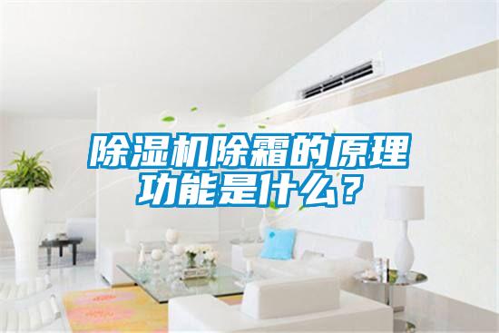 草莓视频APP在线观看除霜的原理功能是什么？