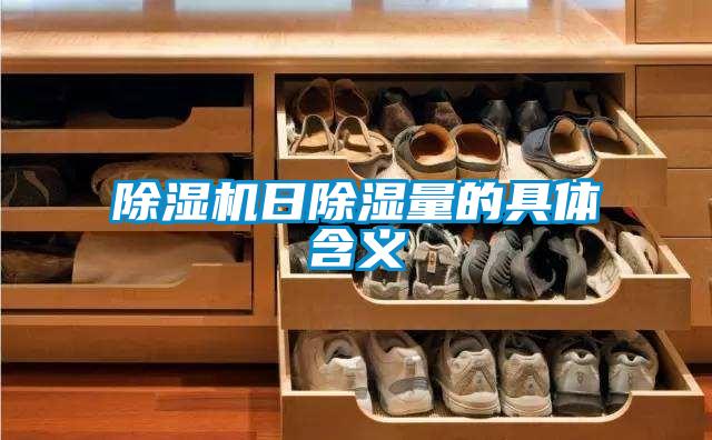 草莓视频APP在线观看日除湿量的具体含义