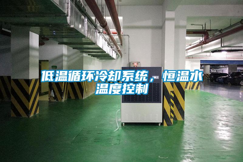 低温循环冷却系统，恒温水温度控制