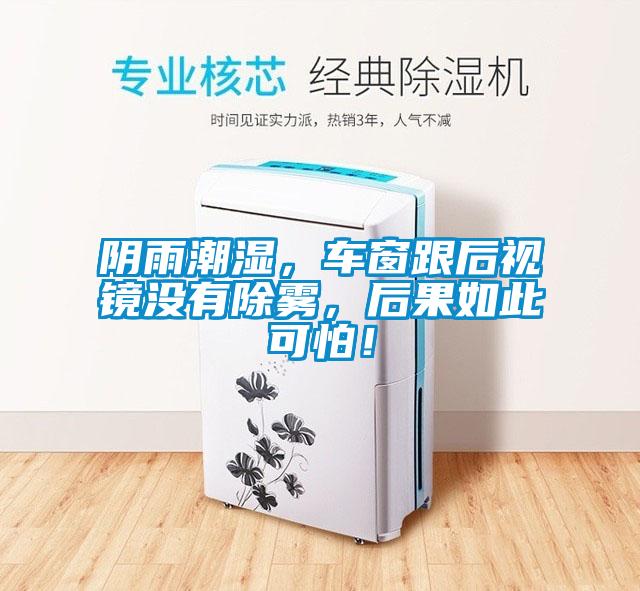 阴雨潮湿，车窗跟后视镜没有除雾，后果如此可怕！