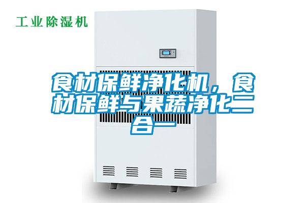 食材保鲜净化机，食材保鲜与果蔬净化二合一