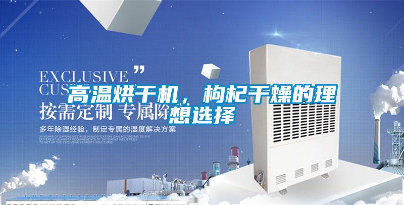 高温烘干机，枸杞干燥的理想选择