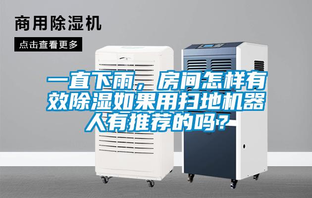 一直下雨，房间怎样有效除湿如果用扫地机器人有推荐的吗？
