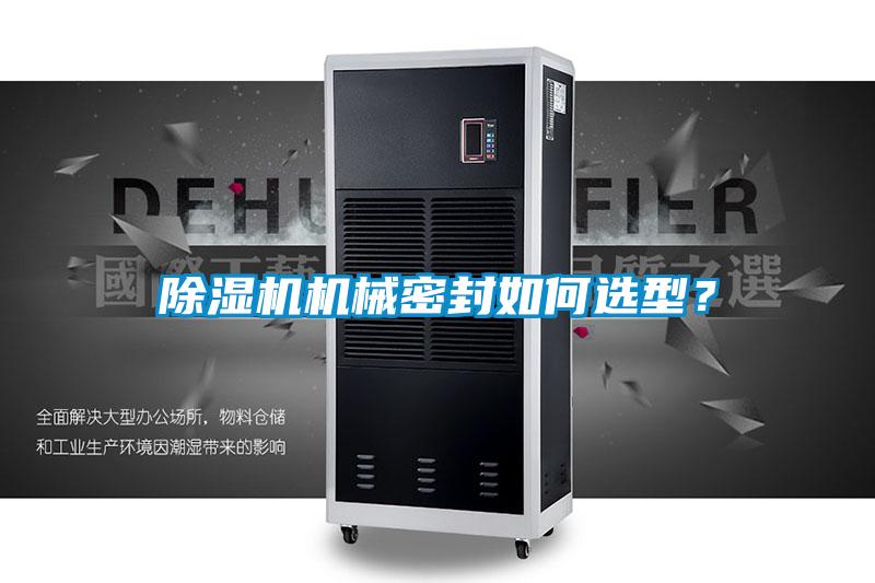 草莓视频APP在线观看机械密封如何选型？