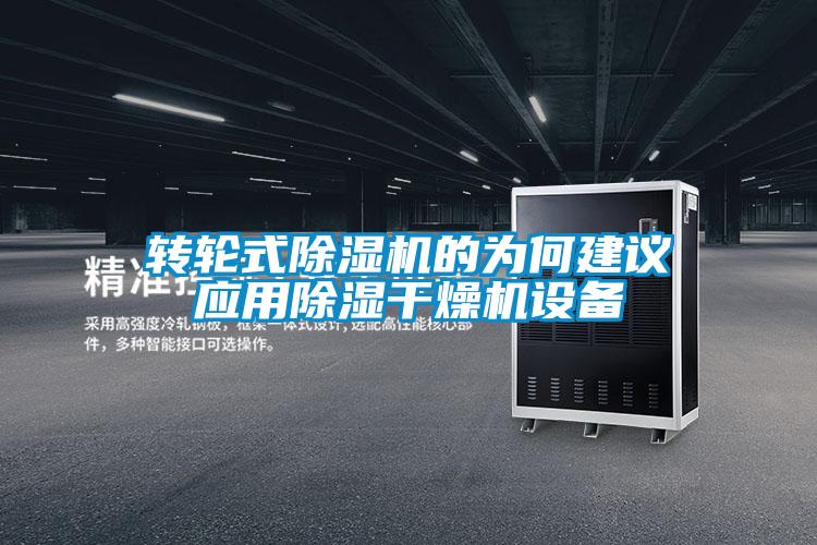 转轮式草莓视频APP在线观看的为何建议应用除湿干燥机设备