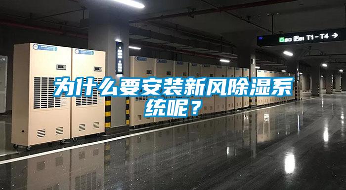 为什么要安装新风除湿系统呢？