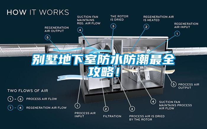 别墅地下室防水防潮最全攻略！
