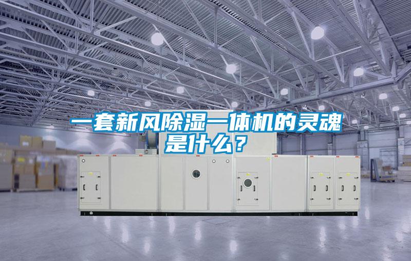 一套新风除湿一体机的灵魂是什么？