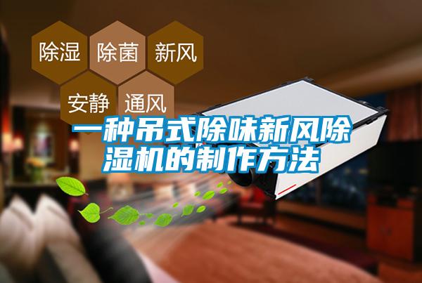 一种吊式除味新风草莓视频APP在线观看的制作方法