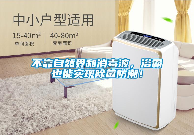 不靠自然界和消毒液，浴霸也能实现除菌防潮！