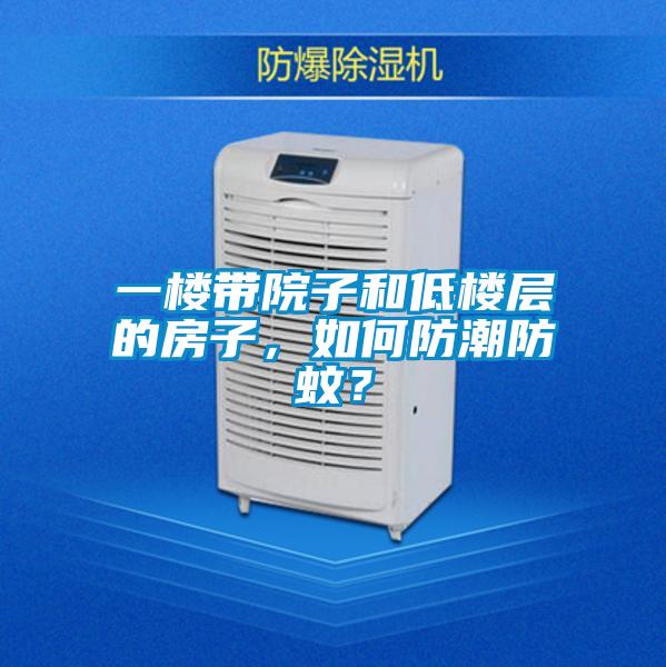 一楼带院子和低楼层的房子，如何防潮防蚊？