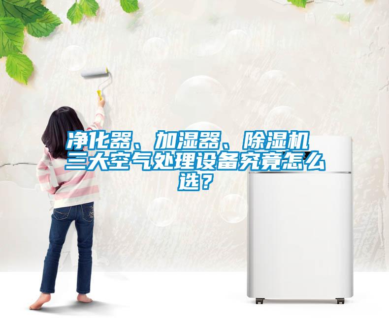 净化器、加湿器、草莓视频APP在线观看 三大空气处理设备究竟怎么选？
