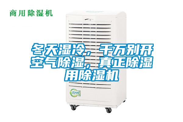 冬天湿冷，千万别开空气除湿，真正除湿用草莓视频APP在线观看