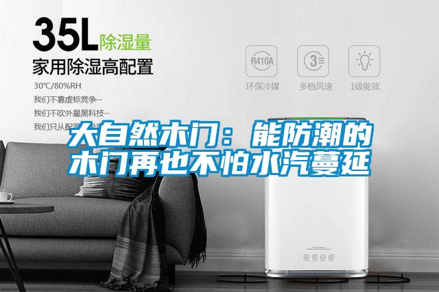 大自然木门：能防潮的木门再也不怕水汽蔓延