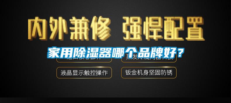 家用除湿器哪个品牌好？