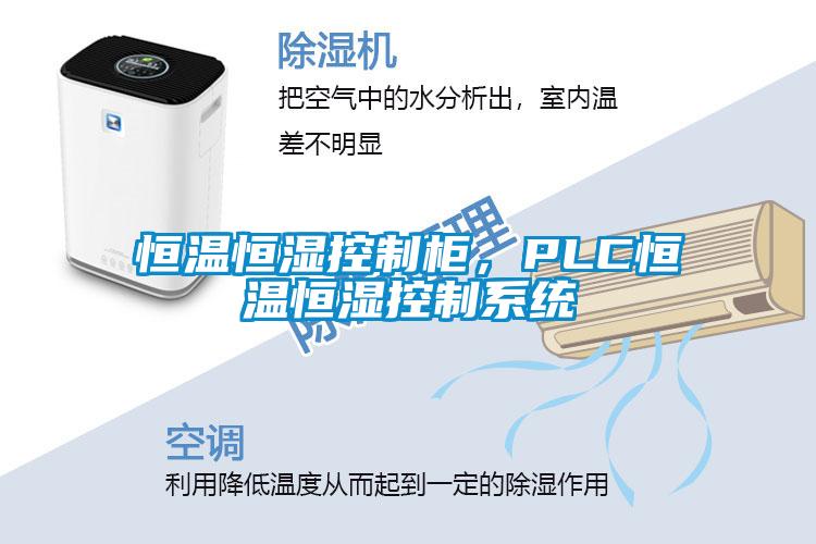 恒温恒湿控制柜，PLC恒温恒湿控制系统
