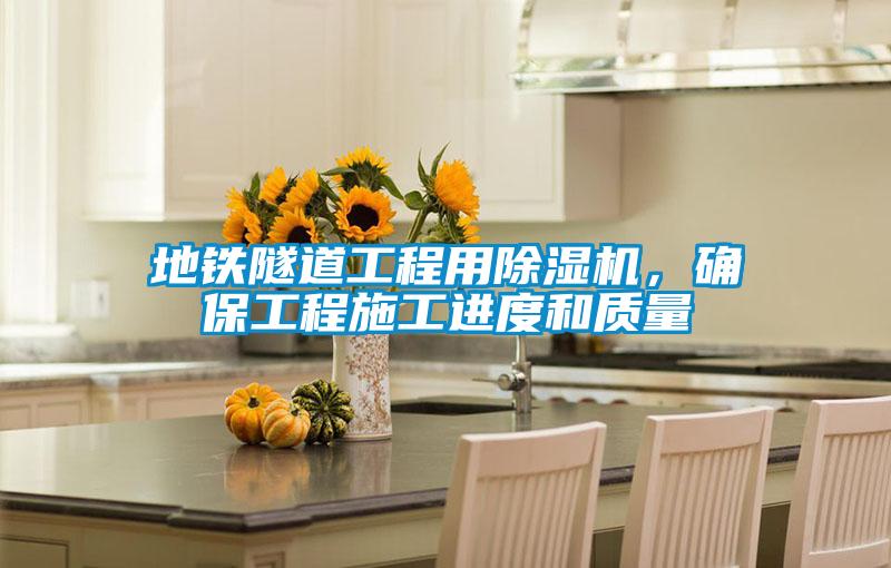 地铁隧道工程用草莓视频APP在线观看，确保工程施工进度和质量
