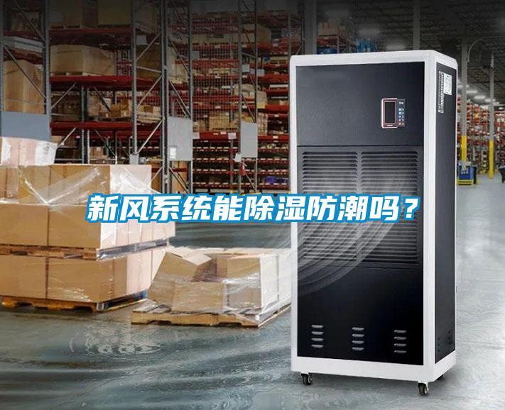 新风系统能除湿防潮吗？