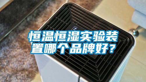 恒温恒湿实验装置哪个品牌好？