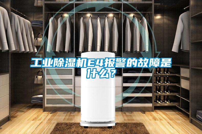 工业草莓视频APP在线观看E4报警的故障是什么？