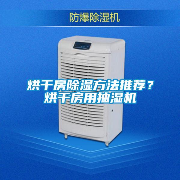 烘干房除湿方法推荐？烘干房用抽湿机