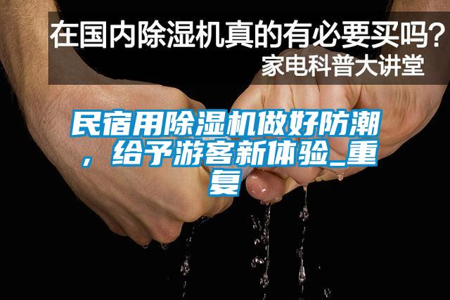 民宿用草莓视频APP在线观看做好防潮，给予游客新体验_重复