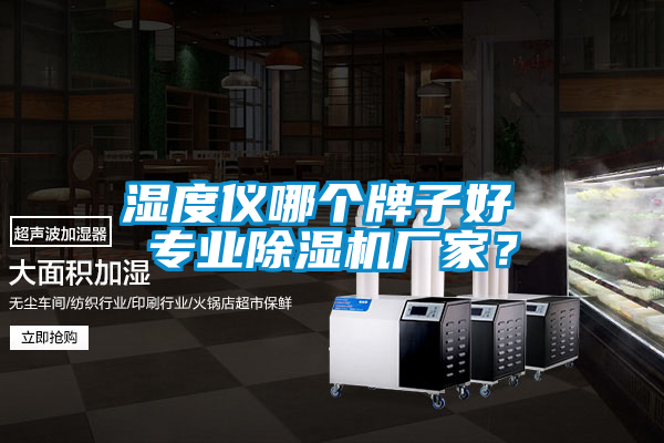 湿度仪哪个牌子好 专业草莓视频APP在线观看厂家？