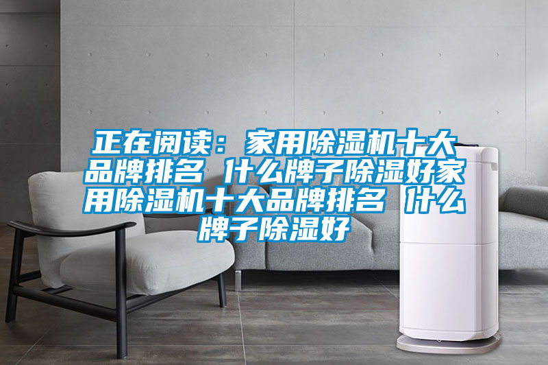 正在阅读：家用草莓视频APP在线观看十大品牌排名 什么牌子除湿好家用草莓视频APP在线观看十大品牌排名 什么牌子除湿好
