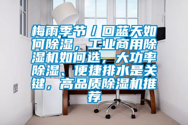 梅雨季节／回蓝天如何除湿，工业商用草莓视频APP在线观看如何选，大功率除湿、便捷排水是关键，高品质草莓视频APP在线观看推荐