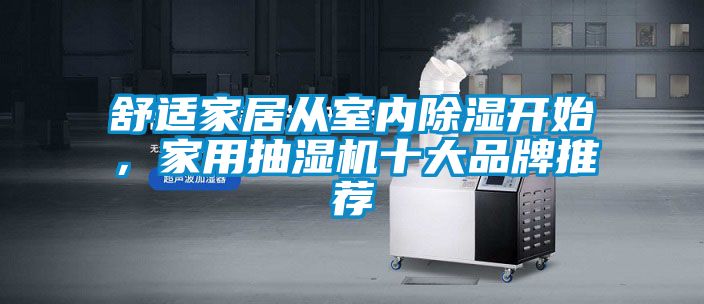 舒适家居从室内除湿开始，家用抽湿机十大品牌推荐