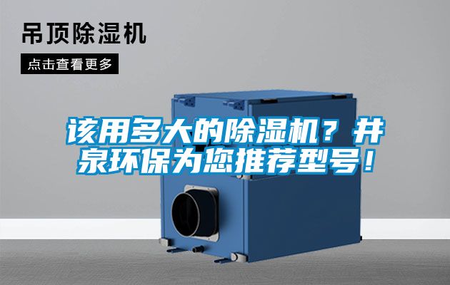 该用多大的草莓视频APP在线观看？井泉环保为您推荐型号！