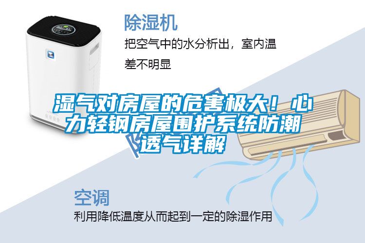 湿气对房屋的危害极大！心力轻钢房屋围护系统防潮透气详解