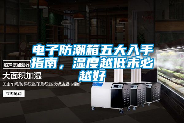 电子防潮箱五大入手指南，湿度越低未必越好