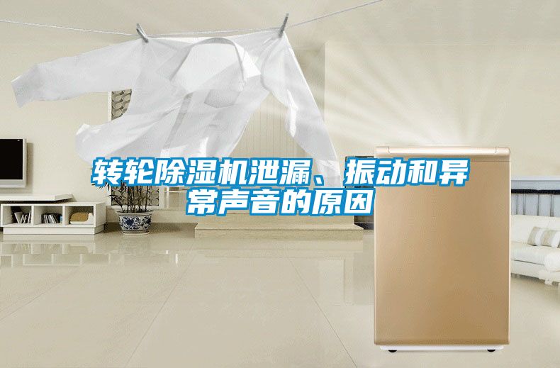 转轮草莓视频APP在线观看泄漏、振动和异常声音的原因