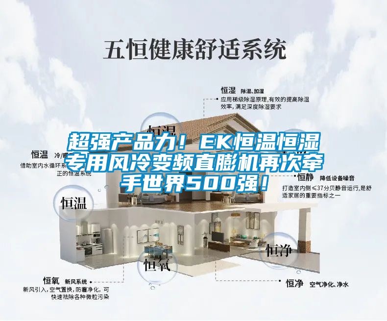 超强产品力！EK恒温恒湿专用风冷变频直膨机再次牵手世界500强！