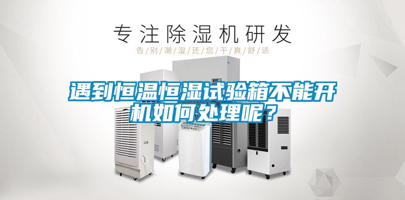 遇到恒温恒湿试验箱不能开机如何处理呢？